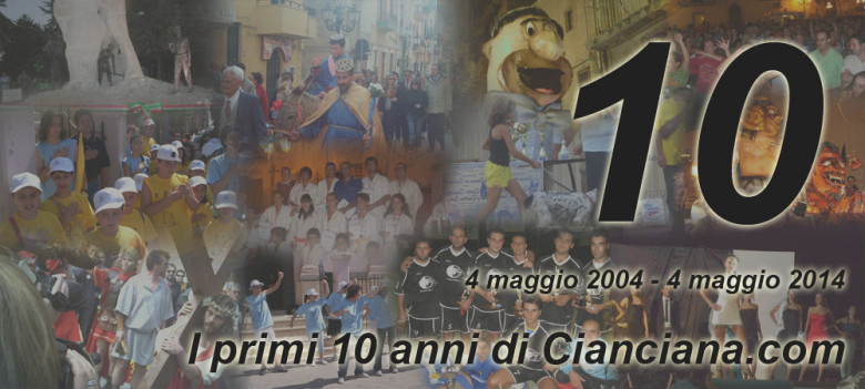 SLIDE - 10 anni Cianciana.com