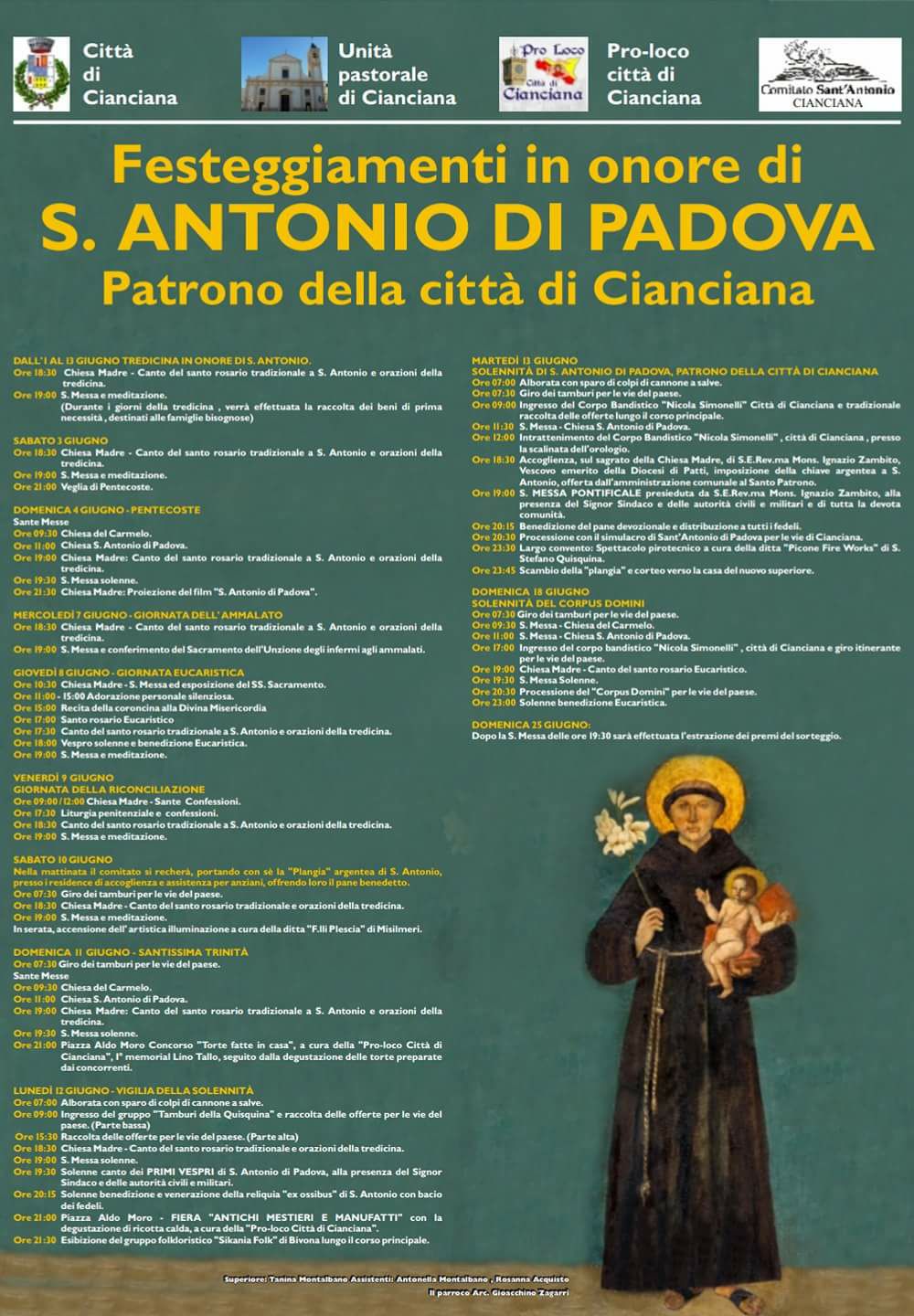 Festa di Sant'Antonio da Padova 2017