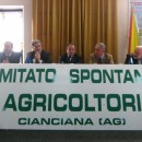 comitato spontaneo agricoltori cianciana